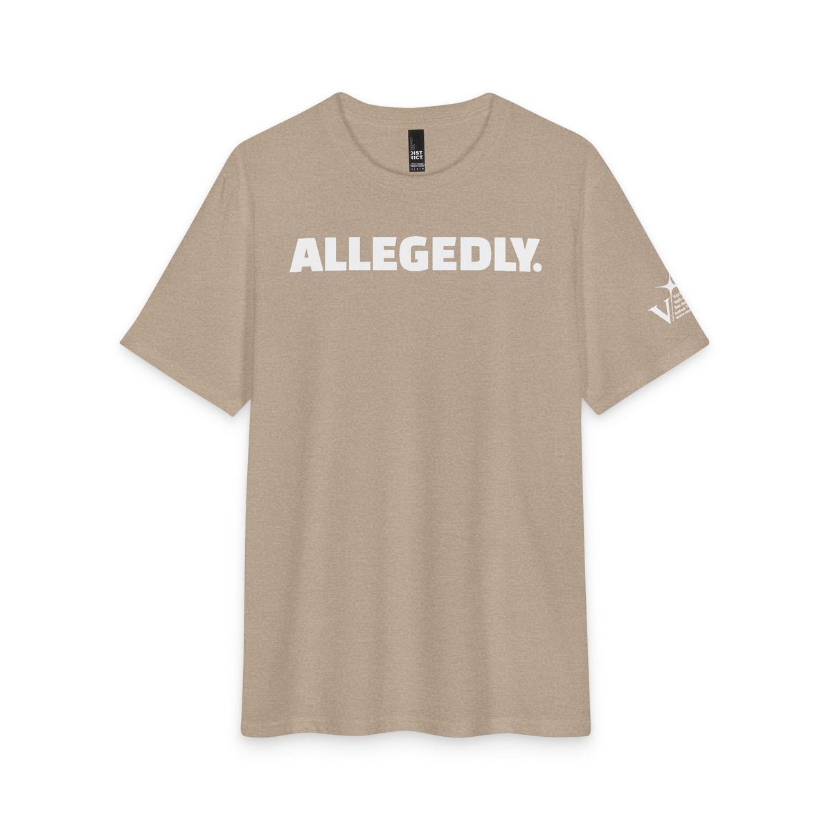 Allegedly. Tee — Funny Statement Graphic T‑Shirt